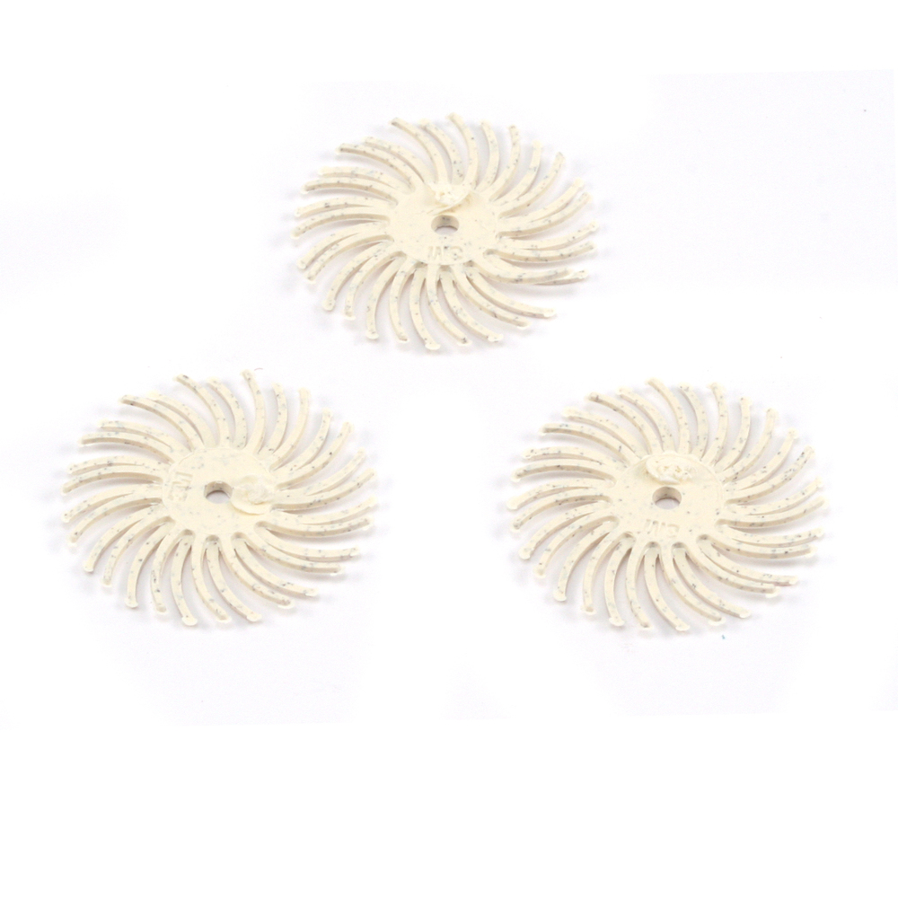 Jewelry Making Tools 3M Radial Disc 3/4" 120 grit (White) - 3 Pack